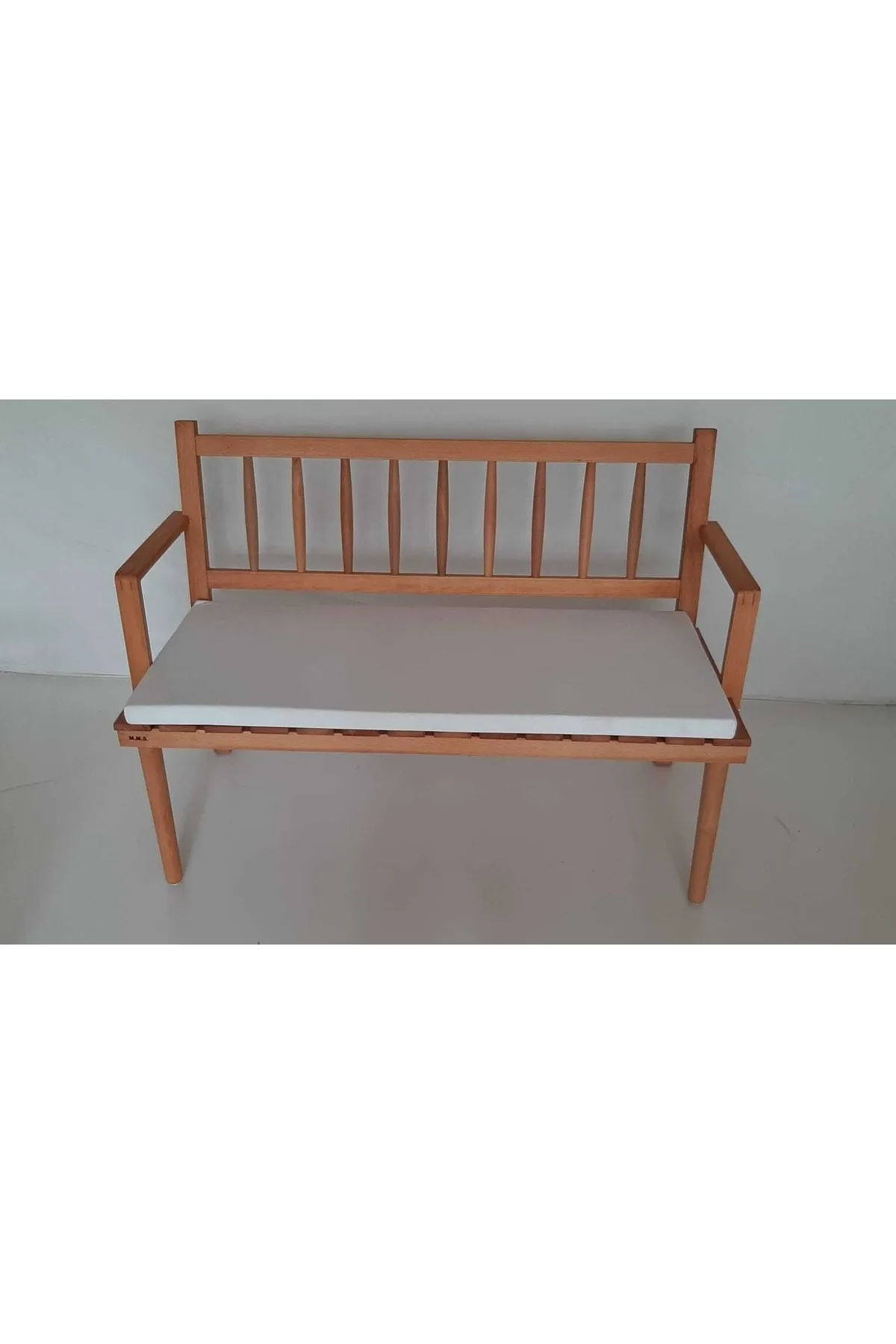 MMS AHŞAP SARAY BALKON VE BAHÇE TAKIMI 2 Lİ KANEPE