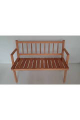 MMS AHŞAP SARAY BALKON VE BAHÇE TAKIMI 2 Lİ KANEPE