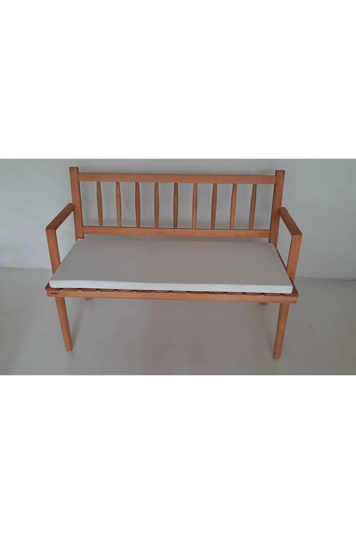 MMS AHŞAP SARAY BALKON VE BAHÇE TAKIMI 160 CM LİK 3 LÜ KANEPE