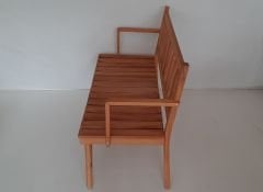 MMS AHŞAP SARAY BALKON VE BAHÇE TAKIMI 160 CM LİK 3 LÜ KANEPE