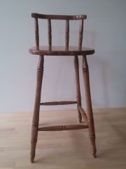 MMS AHŞAP CEVİZ ADA MUTFAK VE BAR SANDALYESİ