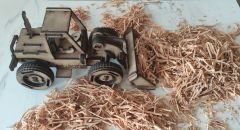 MMS AHŞAP MAKET BÜYÜK BULDOZER
