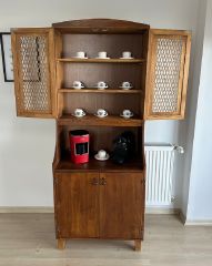 MMS AHŞAP AHŞAP TEL DOLAPLI KAHVE KÖŞESİ