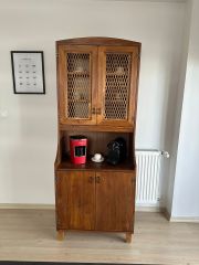 MMS AHŞAP AHŞAP TEL DOLAPLI KAHVE KÖŞESİ