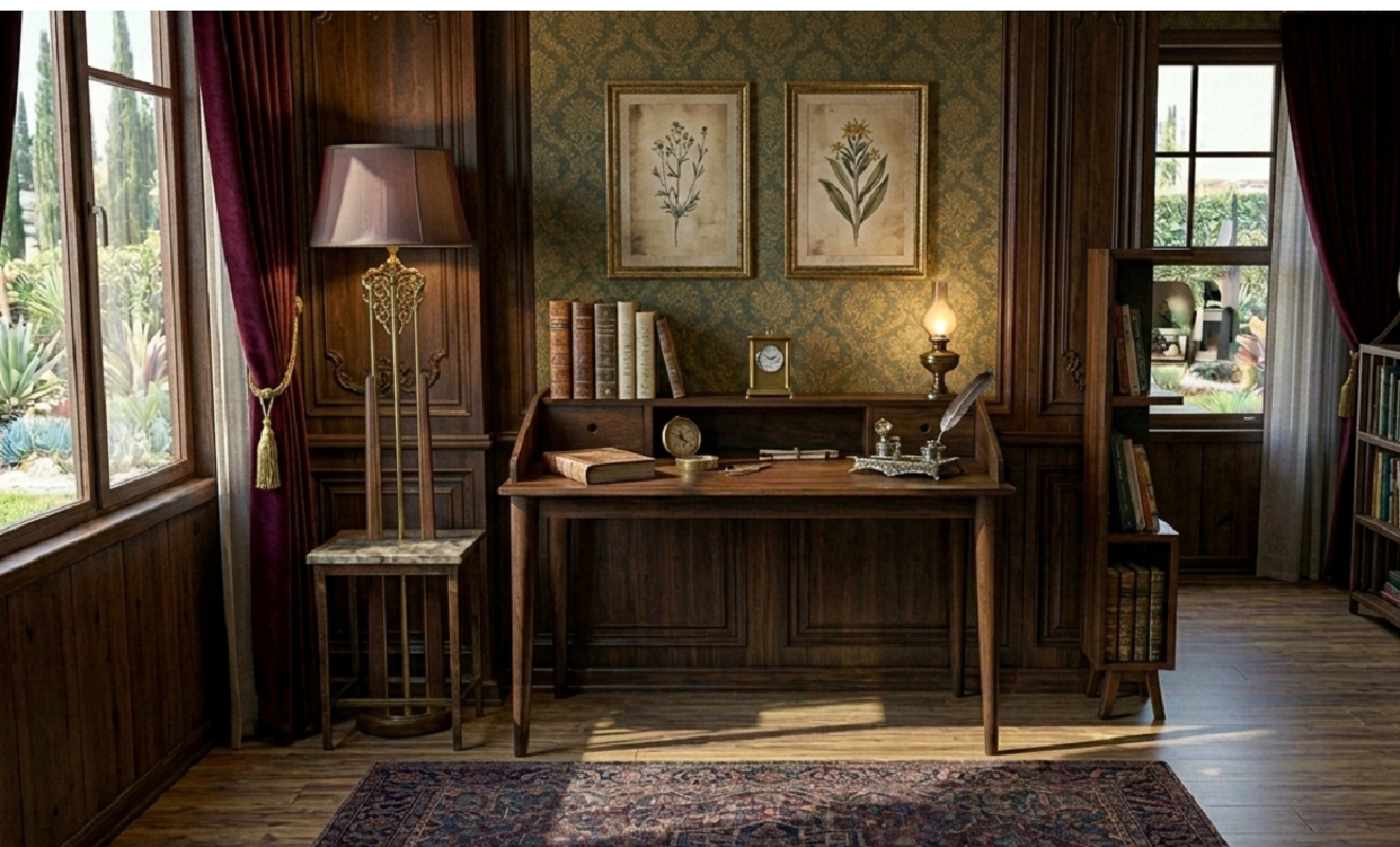 120 CM AHŞAP ÇALIŞMA VE BİLGİSAYAR MASASI